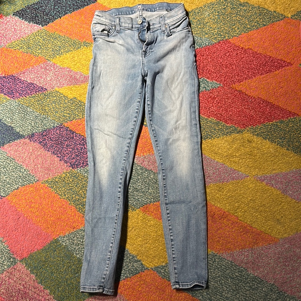 7 jeans skinny  size 26
